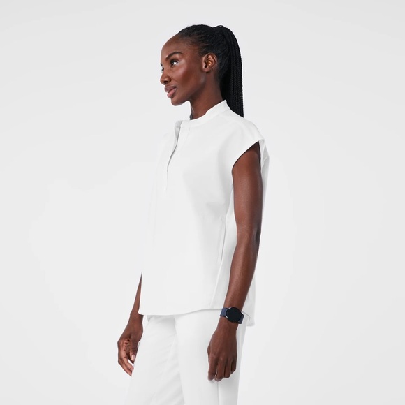 Figs Women's White Top - Picture 3 of 15